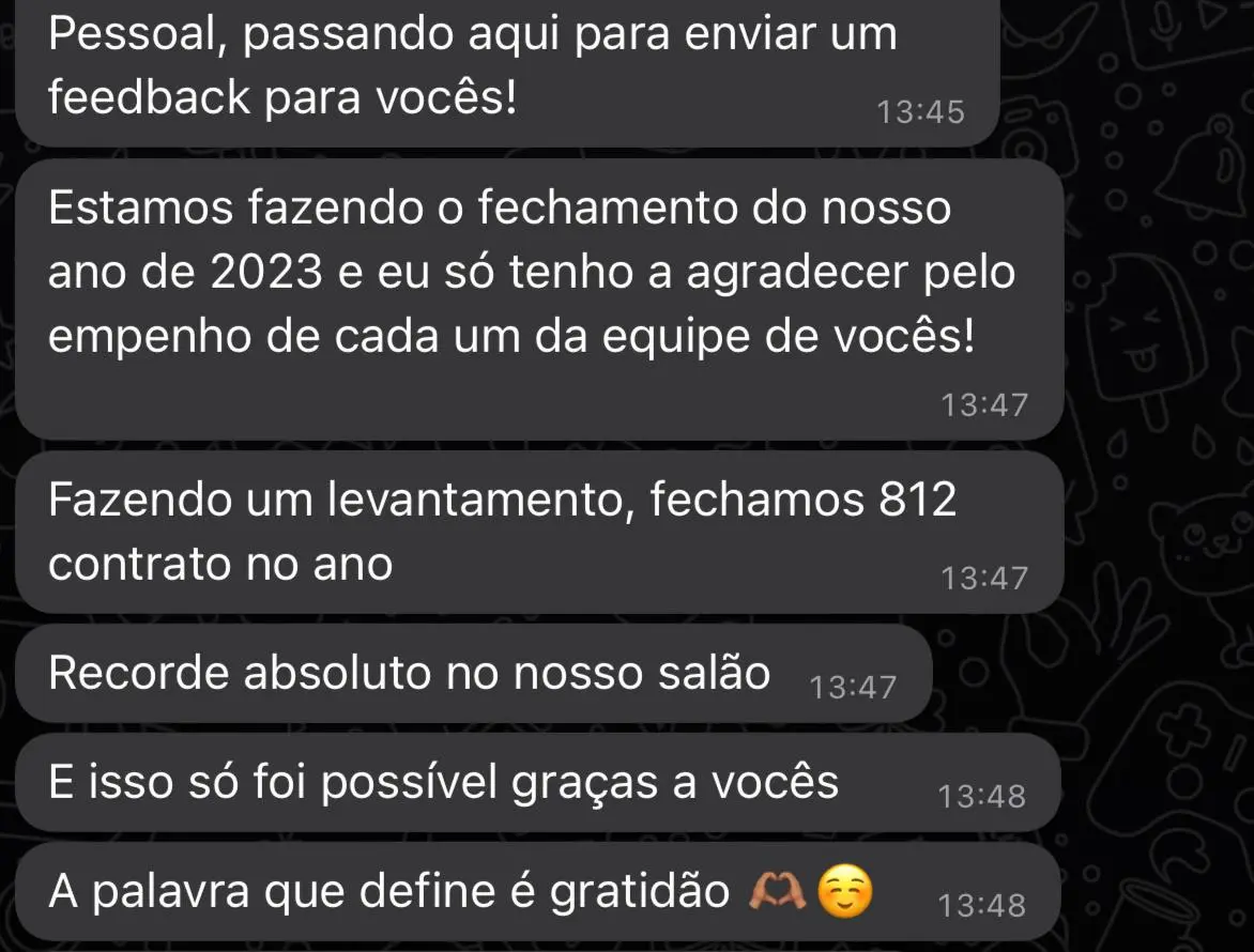Depoimento real de cliente da Ômega Fest — Agenda preenchida com mais previsibilidade
